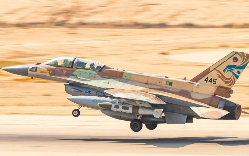 Israeli aviation strikes already in the northern territories of Syria