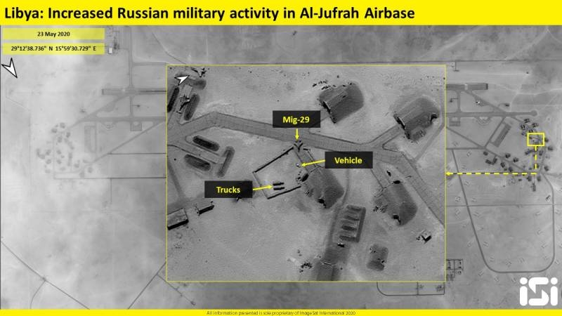 Israeli spy satellite showed pictures «Russian aircraft, helicopters and radar» in Libya