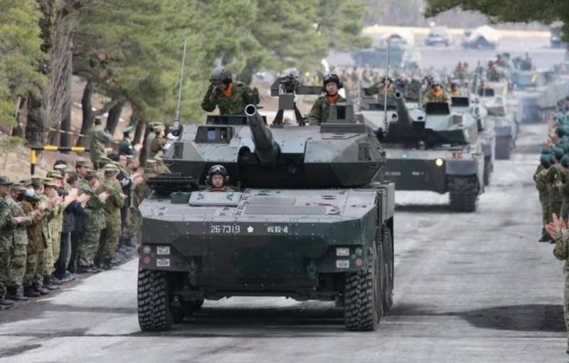 Япония продолжает замену ОБТ на колёсные истребители танков Type 16