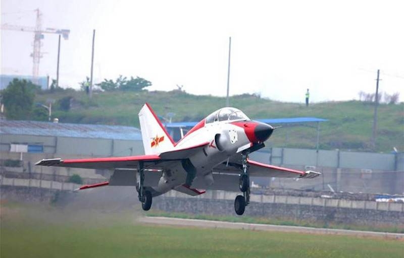 China began flight tests of the deck version of the JL-9G Sword Fish training aircraft
