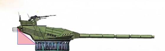 The design of the Ukrainian tank «Tireks» was originally technically unsustainable
