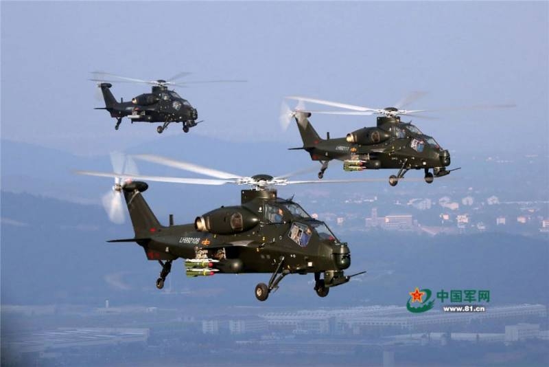 Chinese Air Force pilots talked about the most difficult stage of the WZ-10 helicopter flight exercises