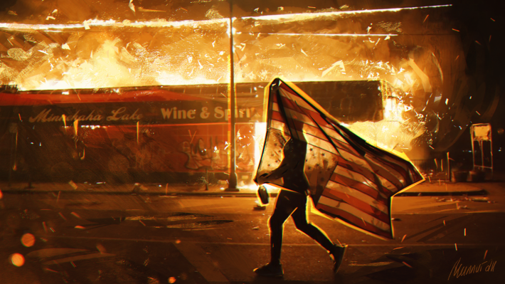 Riots in the US will intensify the collapse of the economy into a pandemic and will hit the upcoming elections