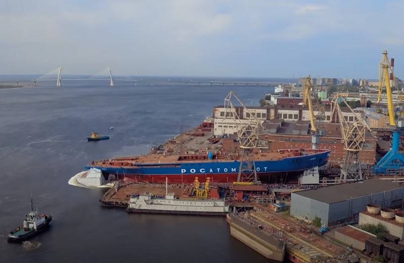 На Балтийском ССЗ назвали сроки закладки четвёртого ледокола проекта 22220
