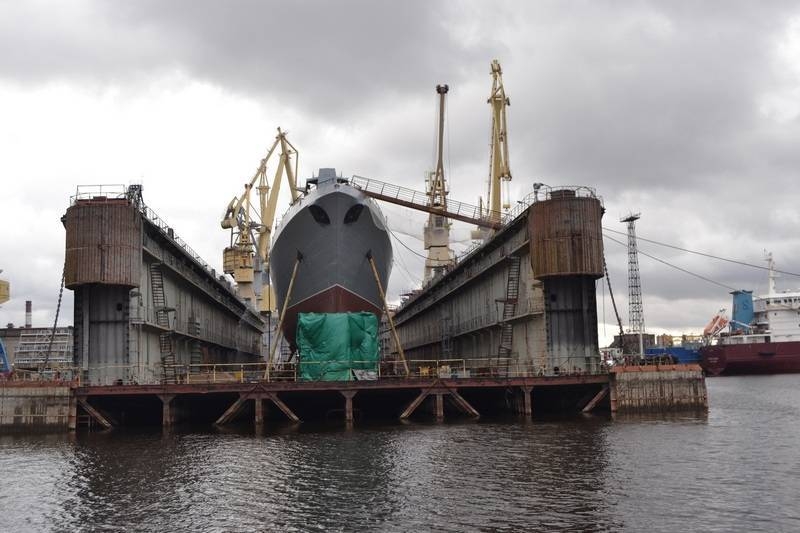 Названы новые сроки спуска на воду фрегата проекта 22350 «Amiral Golovko»