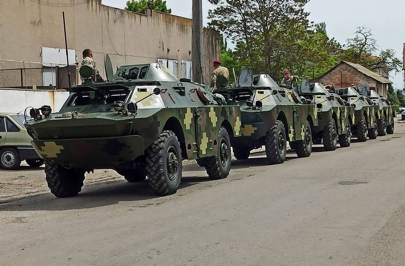 The next batch of restored BRDM-2L1 entered the Armed Forces