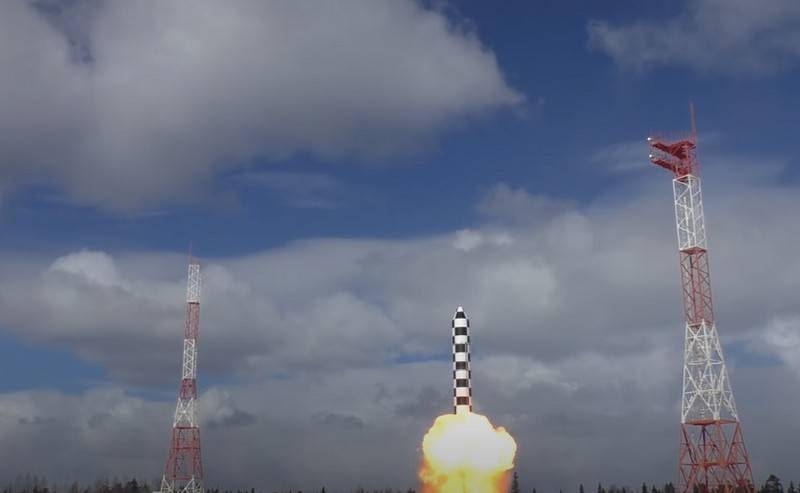 Россия не останавливала работы по новой МБР РС-28 «Сармат»