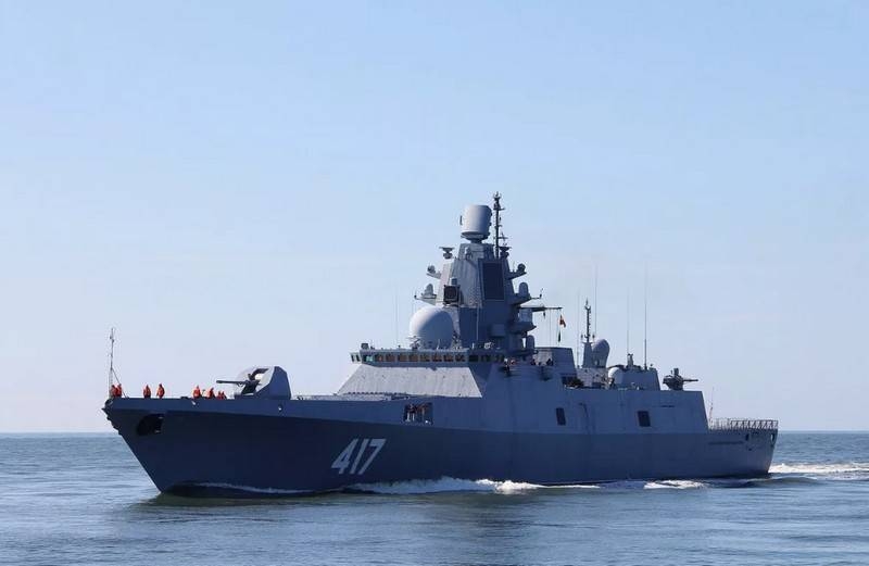 Russian Navy will receive three series of project frigates 22350