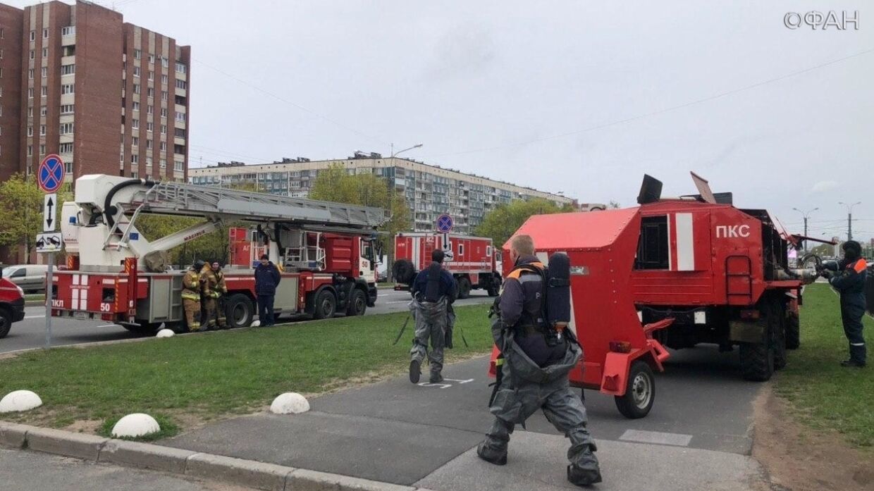 Стала известна причина пожара в больнице Святого Георгия в Петербурге
