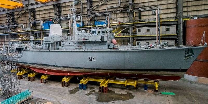 Lithuanian Navy replenished with decommissioned British minesweeper M 41 Quorn типа Hunt