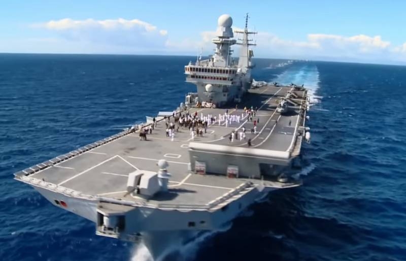 Why Italy aircraft carrier ship: on the completed modernization of the aircraft carrier Cavour