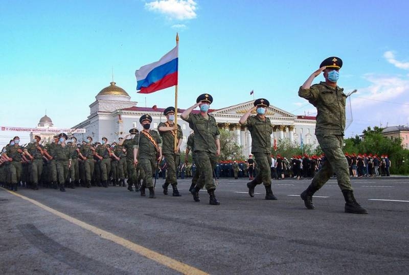 «Demonstration of power or the struggle for Putin's rating»: parade world press 24 June