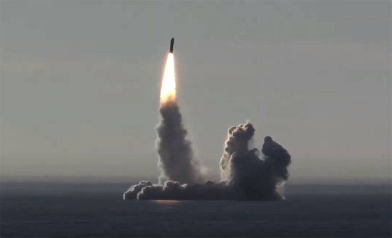 French nuclear submarine launched a ballistic missile towards the Caribbean Sea
