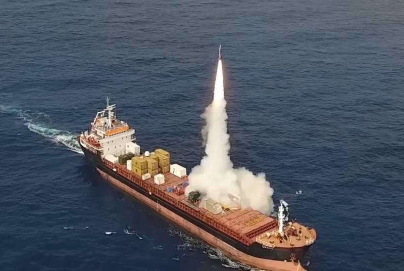 Israel tested the LORA tactical missile, placing on a civilian vessel