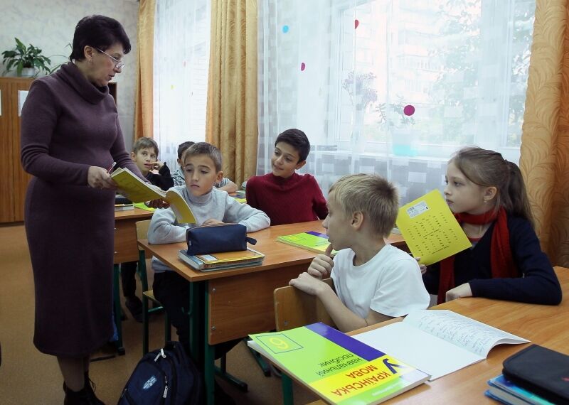 In Ukraine, first graders were divided into three categories