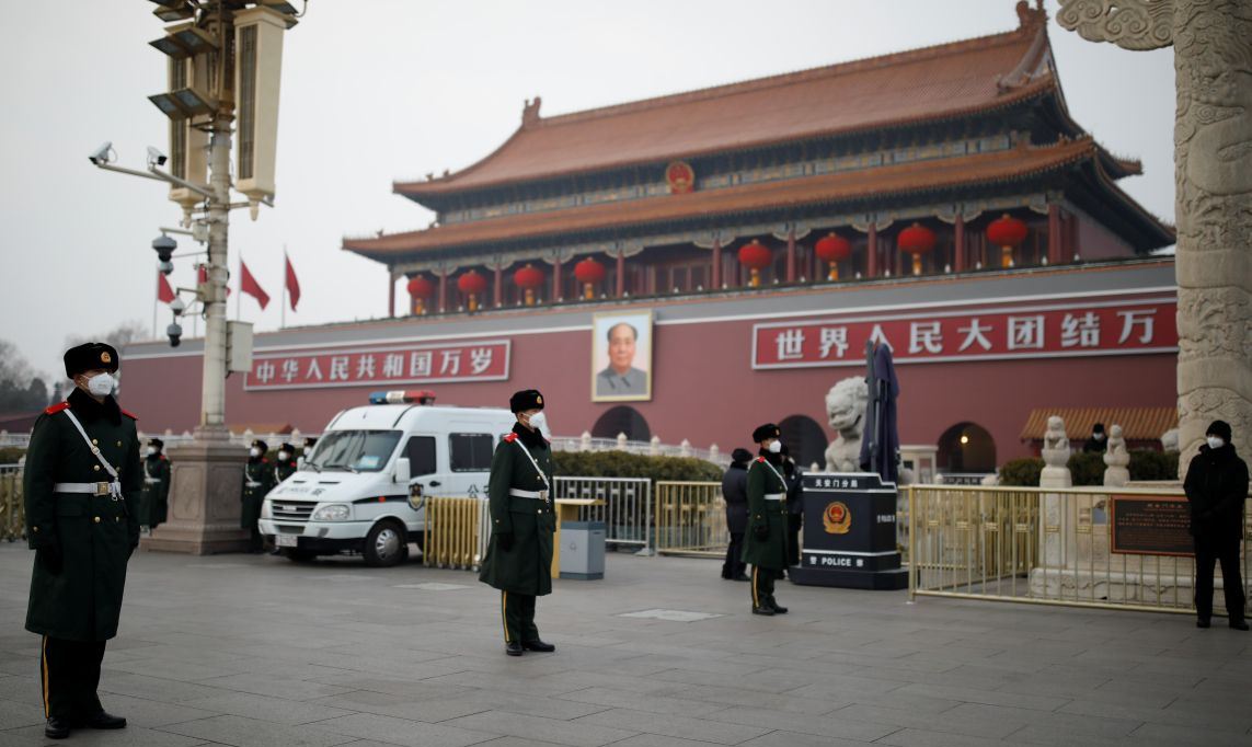 China mobilizes under external pressure