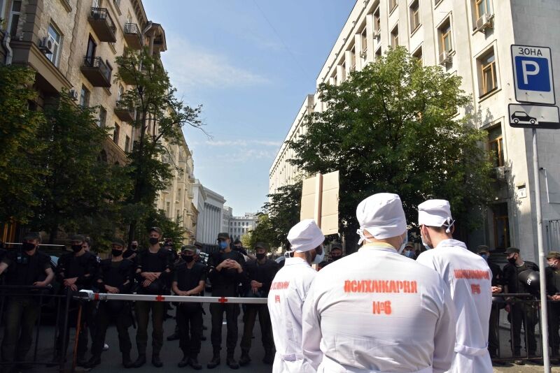 Русские украинцы подвинули украинских националистов на улицах Киева