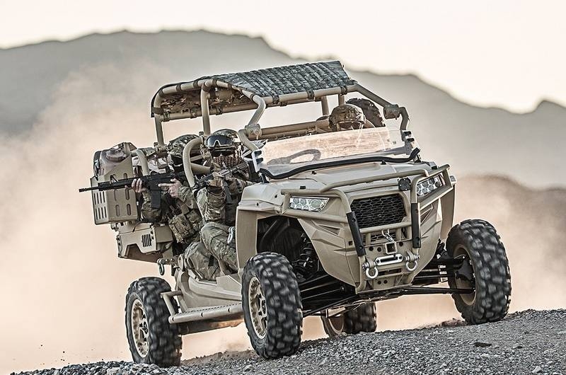 Les forces d'opérations spéciales américaines ont commandé une nouvelle version du buggy Polaris MRZR Alpha
