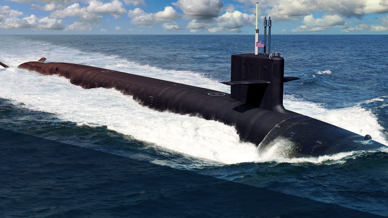 США начали строительство принципиально новых подводных ракетоносцев
