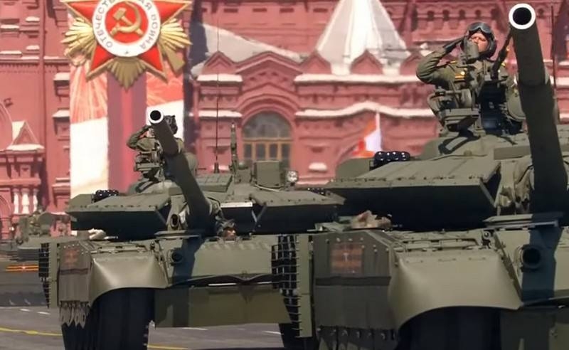 «T-90M, T 80BVM, TOS-2 and much more»: in China admired the technique, shown at the Victory Parade