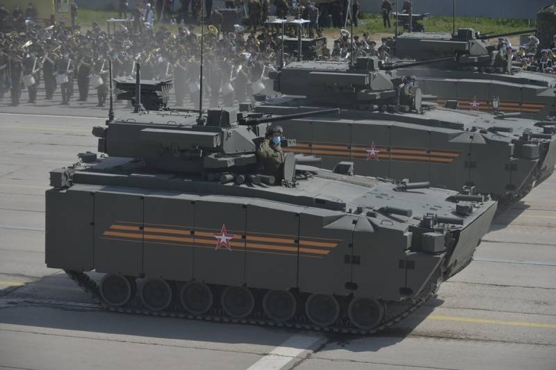 The network is discussing the latest version of the BMP «Kurganets-25» the complex «damask» and 57 mm cannon