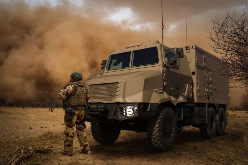 In France, ready to introduce army trucks «new generation»