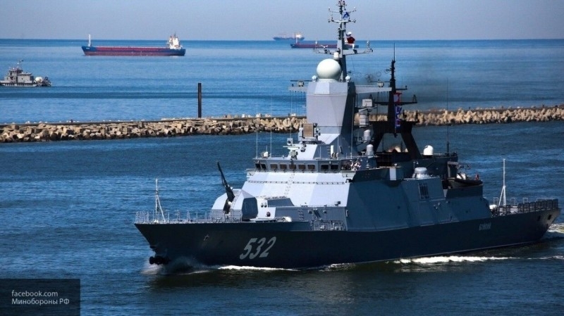 Russian warships in neutral waters frightened Latvian military