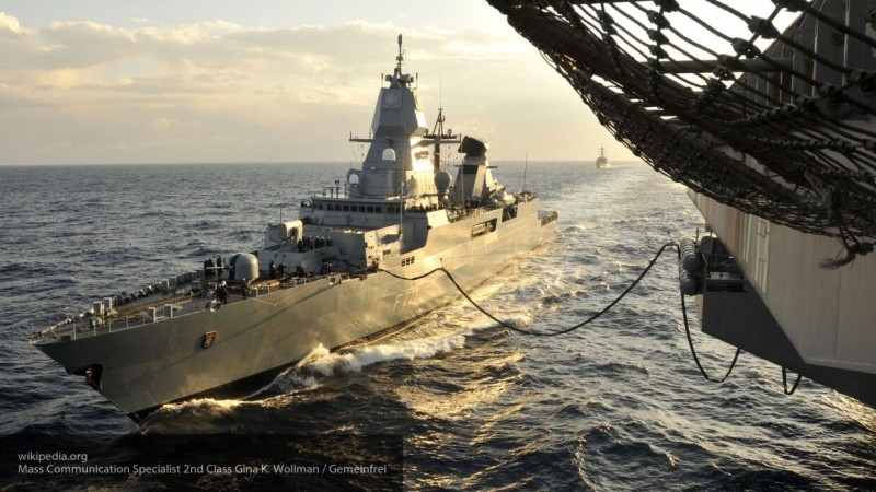 Берлин отправит фрегат "Гамбург" patrol the Mediterranean as part of IRINI