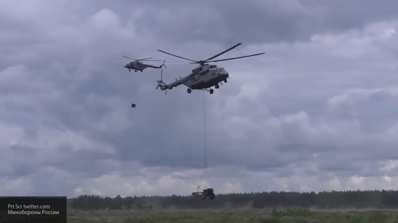 There was a video of large-scale airborne exercises in the Ryazan region