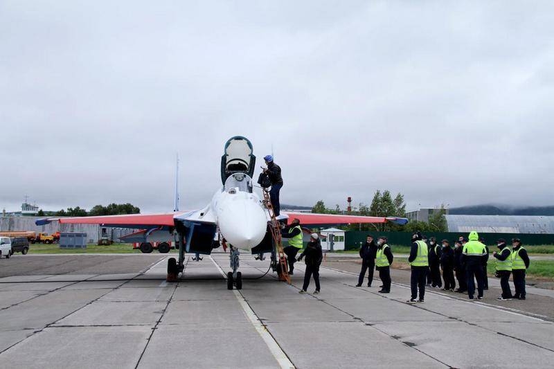 Четыре новых истребителя Су-35С для «Русских Витязей» готовы к передаче