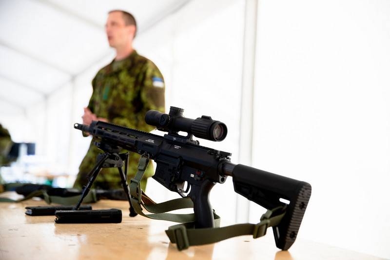 Эстония получила первую партию американских автоматических винтовок LMT