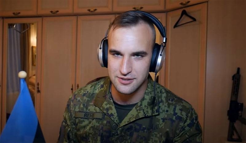 Эстонского солдата развеселили действия незадачливого бойца армии США