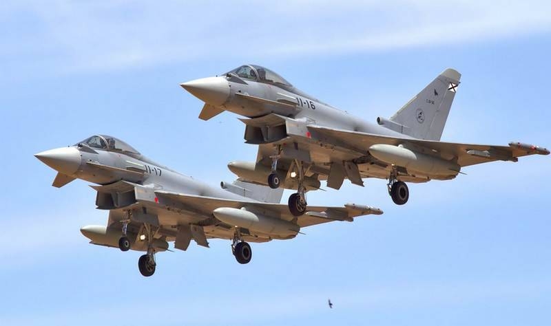 Испания приняла решение закупить истребители Eurofighter