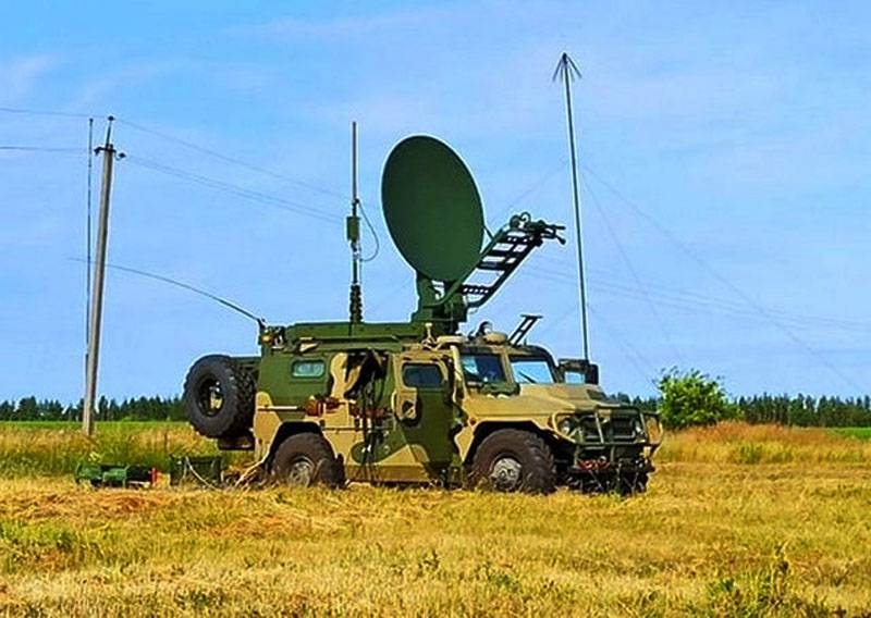 The latest military communications complex «Honeysuckle» integrates with UAV «Garnet-4»