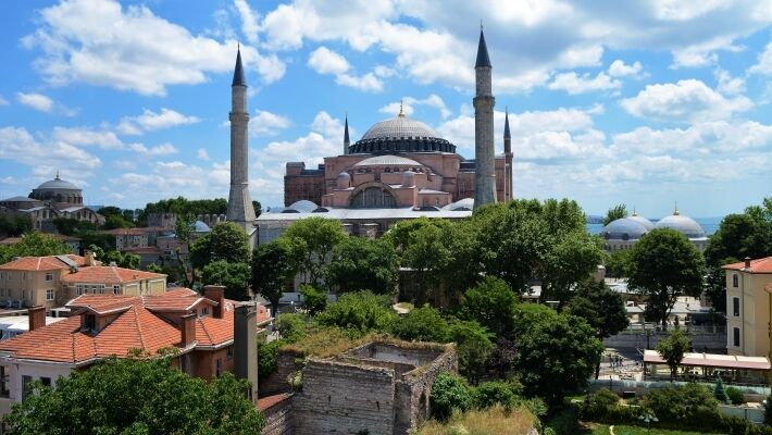 Новый статус Собора Святой Софии является частью политической кампании Эрдогана