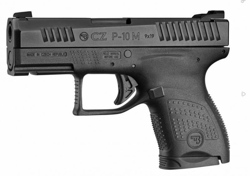 New sub-compact pistol CZ P-10 M: features and benefits