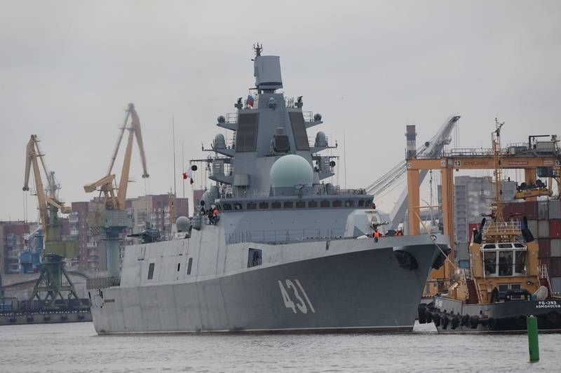The first serial frigate project 22350 «Admiral Kasatonov» передан флоту