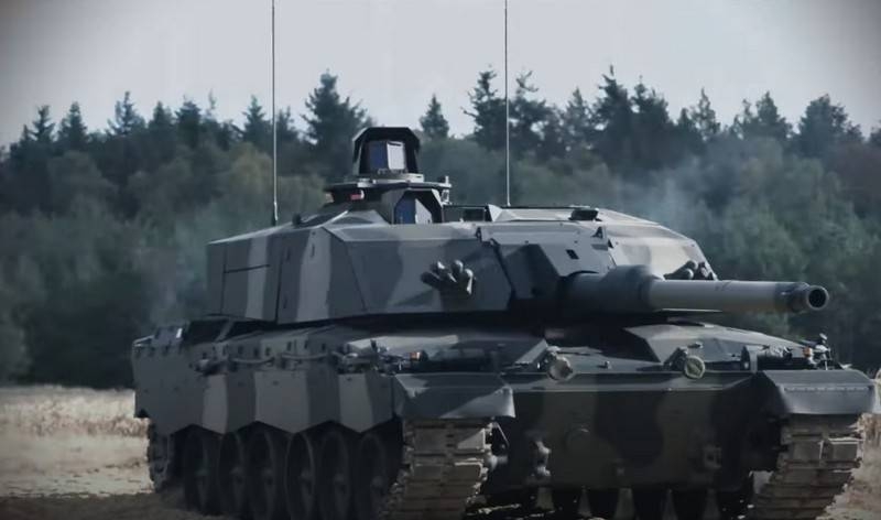 Rheinmetall showed its version of the modernization of the British MBT Challenger 2