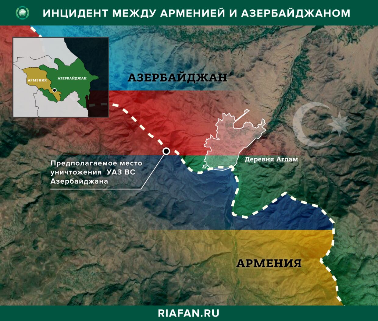 Какие села требует азербайджан