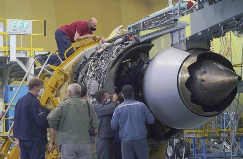 The first installation of PD-14 engines on the MS-21-310 aircraft took place in Irkutsk
