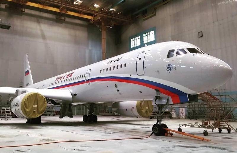 Second Tu-214PU aircraft built for Kazan «Russia»