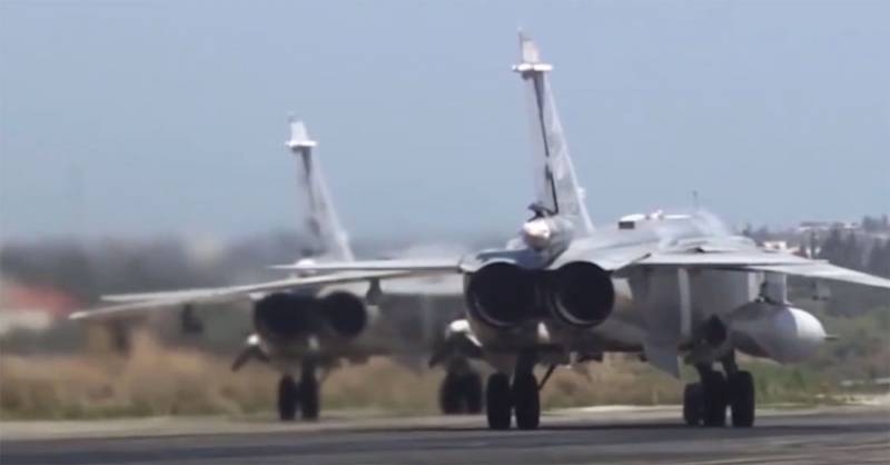 В США комментируют снимки Су-24 в Ливии, стоящих вне укреплённых ангаров