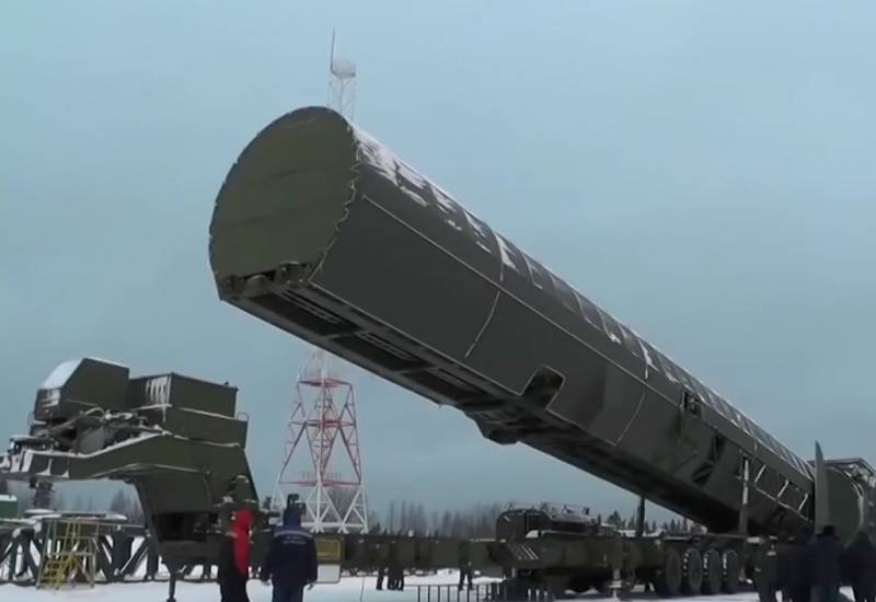 Американский эксперт: На создание российской баллистической ракеты «Сармат» уходят десятилетия