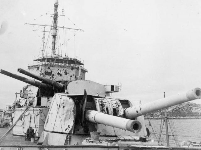 Боевые корабли: последние британские полутяжелые 