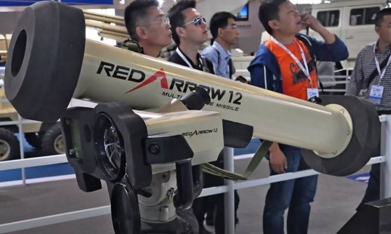 Algeria was the first Chinese clone of the American ATGM Javelin
