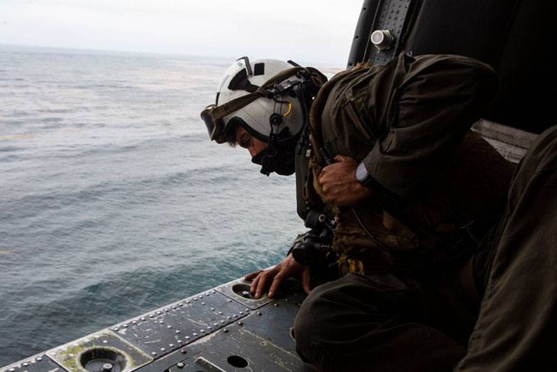 Search continues for the missing off the coast of California US Marines