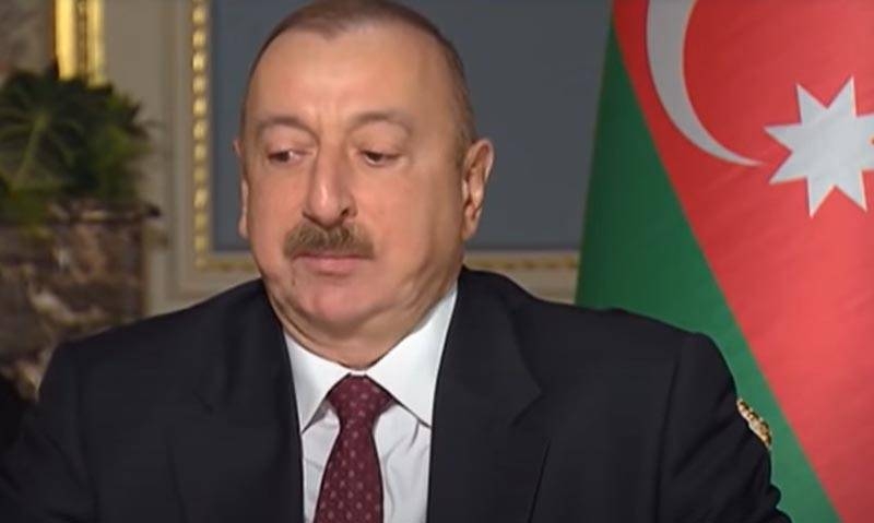Aliyev called Turkey a brotherly country for Azerbaijan, and the Armenian prime minister - protege of Soros