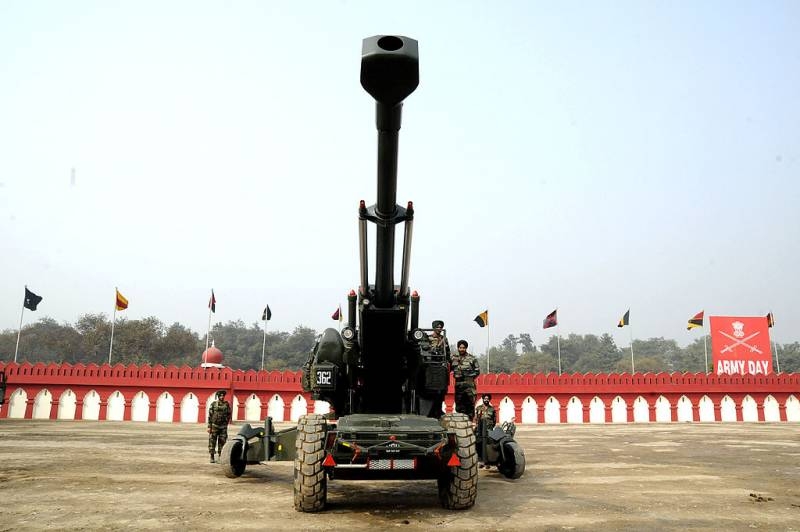 Индия готовит дополнительные 155-мм гаубицы для развертывания у китайской границы