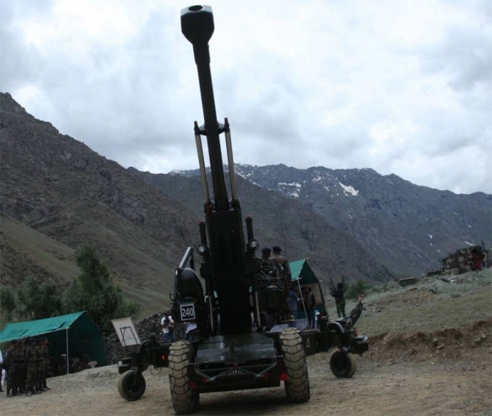 Indian army takes up positions on strategic heights in the Ladakh region - on the border with China