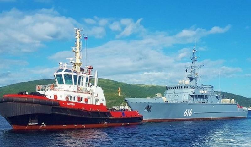 Offshore trawler «Yakov Bala» went to the Far East by the Northern Sea Route